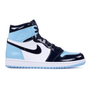 Кроссовки женские Nike Air Jordan 1 Blue Black