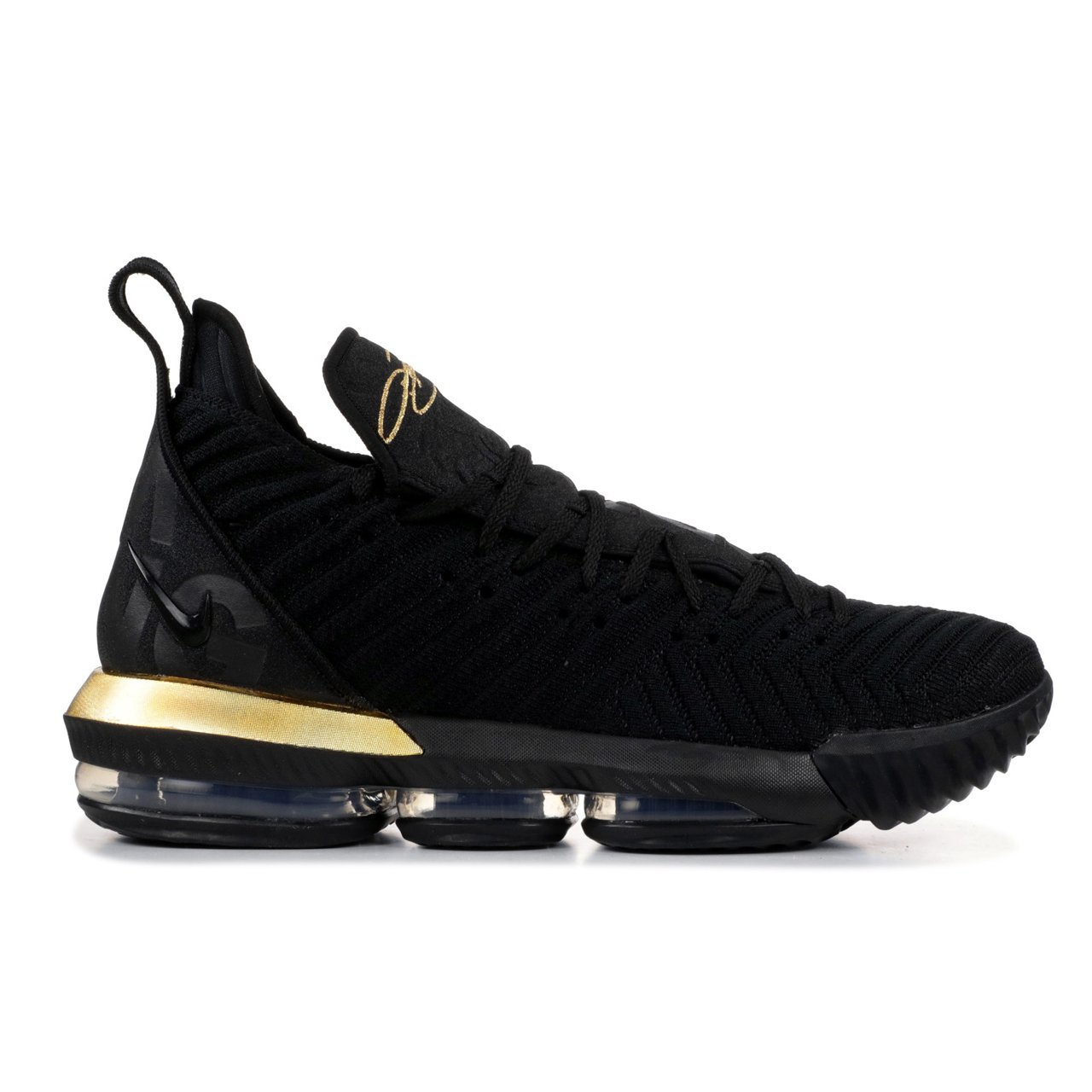 Nike LeBron 16 I m King Black Metallic Gold 2020