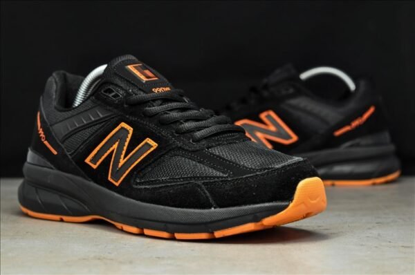 Кроссовки мужские New Balance 990 Black Orange