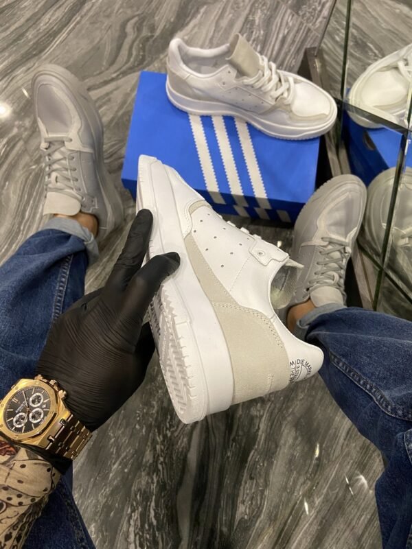 Кроссовки мужские Adidas Brand With The 3 Stripes Grey White