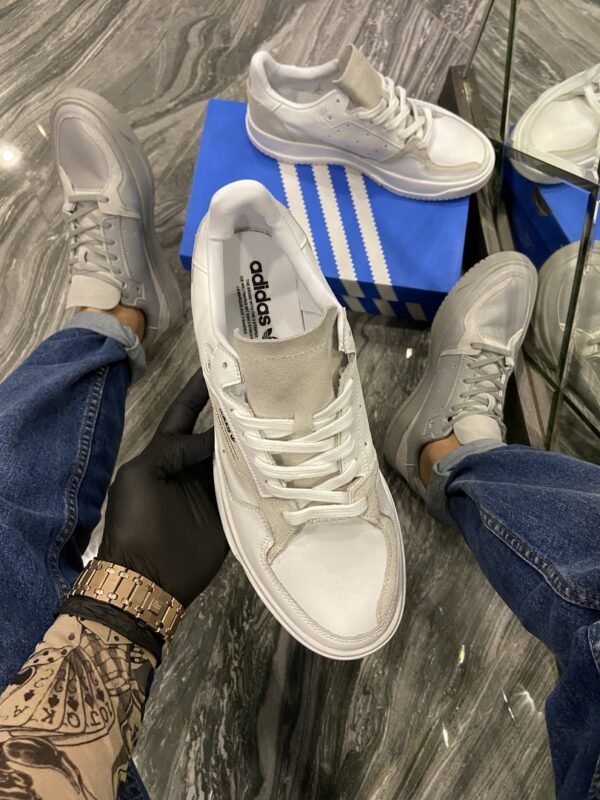 Кроссовки мужские Adidas Brand With The 3 Stripes Grey White