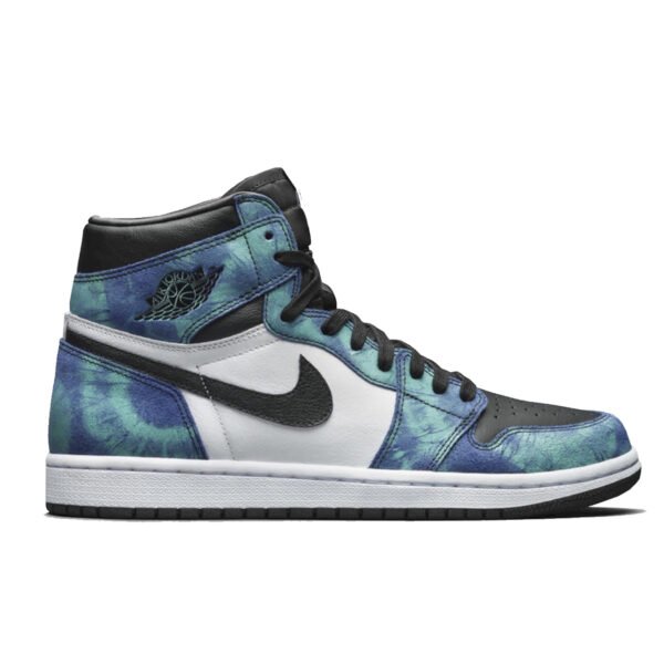 Кроссовки мужские Nike Air jordan 1 Retro High OG TIE DYE