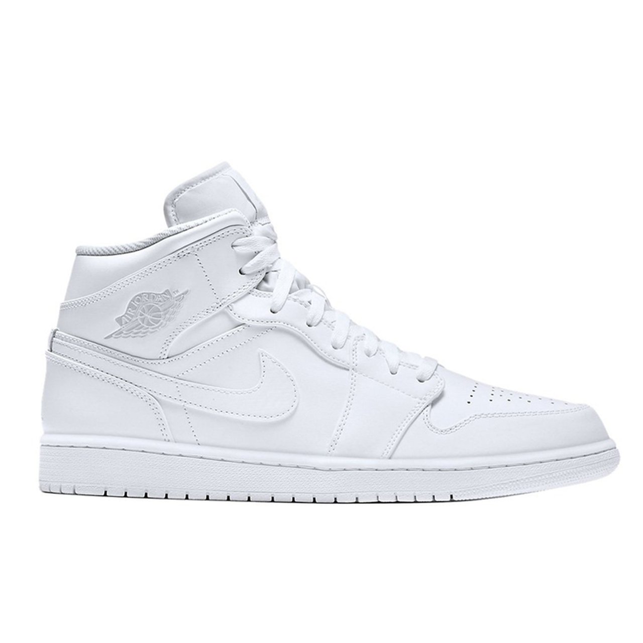 Nike jordan hot sale all white