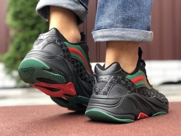 Кроссовки мужские Adidas Yeezy Boost 700 Gucci Black