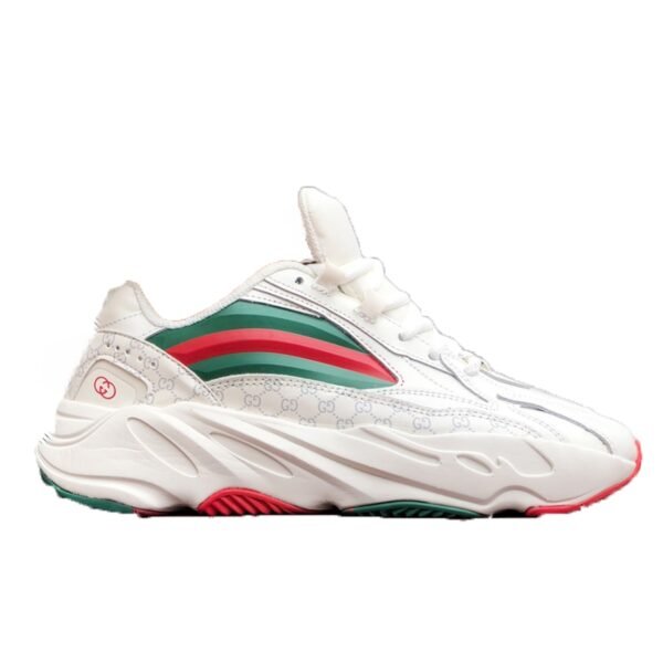 Кроссовки мужские Adidas Yeezy Boost 700 Gucci White
