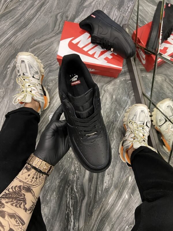 Кроссовки Nike Air Force 1 Low Supreme Black
