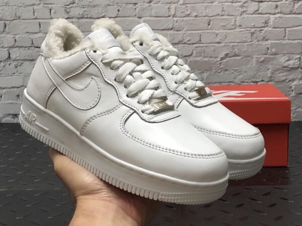 Кроссовки Nike Air Force White Winter Зимние