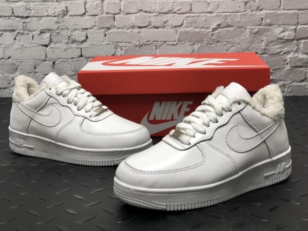Кроссовки Nike Air Force White Winter Зимние