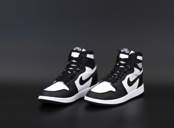 Кроссовки Jordan 1 Retro Black White Winter Зимние