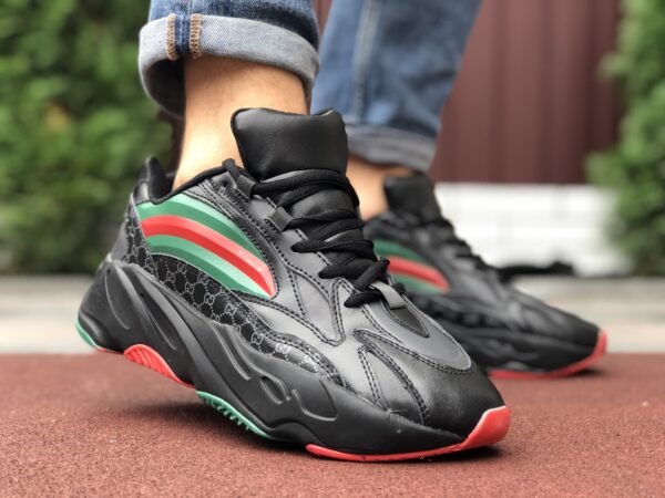 Кроссовки мужские Adidas Yeezy Boost 700 Gucci Black