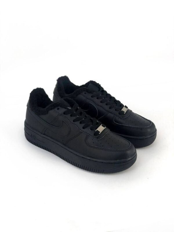 Кроссовки Nike Air Force Black Winter Зимние
