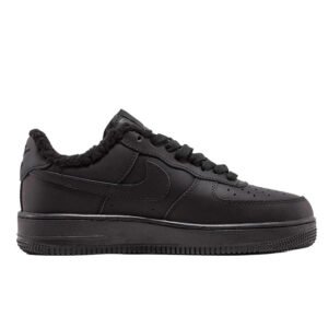 Кроссовки Nike Air Force Black Winter Зимние