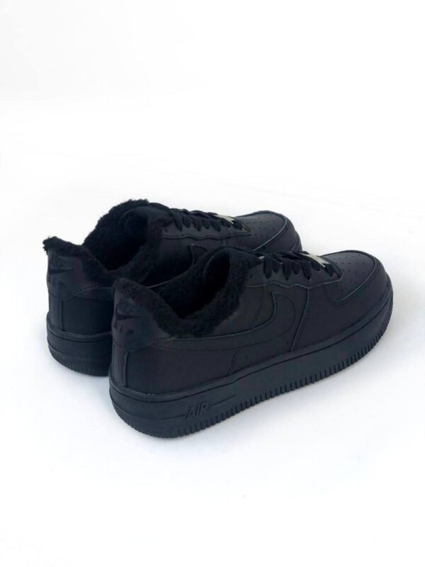 Кроссовки Nike Air Force Black Winter Зимние