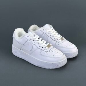 Кроссовки Nike Air Force White Winter Зимние