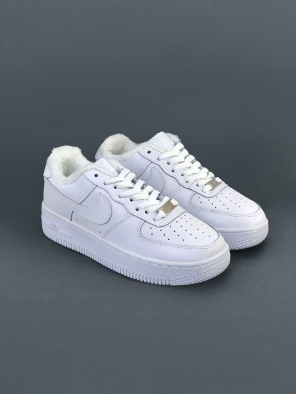 Кроссовки Nike Air Force White Winter Зимние