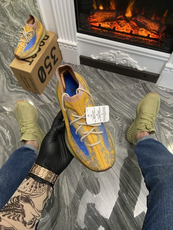 Кроссовки Женские Adidas Yeezy Boost 380 Blue Oat