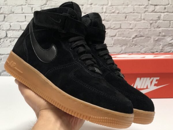 Кроссовки Nike Air Force Black Winter Зимние