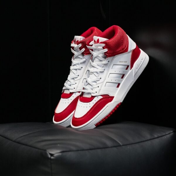 Кроссовки мужские Adidas Forum White Red