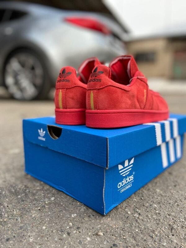 Кроссовки Женские Adidas Superstar Paris Full Red