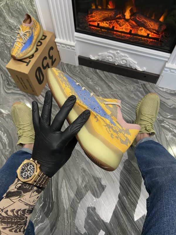Кроссовки Женские Adidas Yeezy Boost 380 Blue Oat