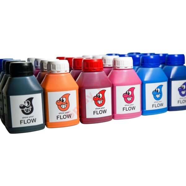 Flow Squeezink 250ml (Black, Orange, Red, Pink, Blue, Dark Blue)
