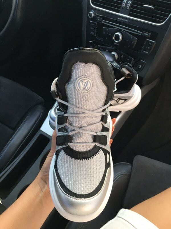 Кроссовки женские Louis Vuitton Sneakers Black Grey