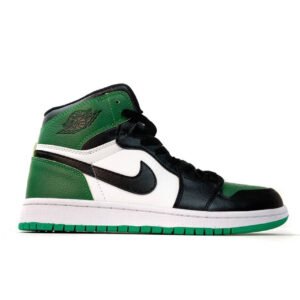 Кроссовки Nike Air Jordan 1 Green Black