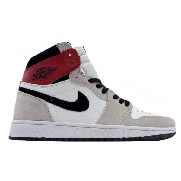 Кроссовки мужские Nike Air Jordan 1 Grey White