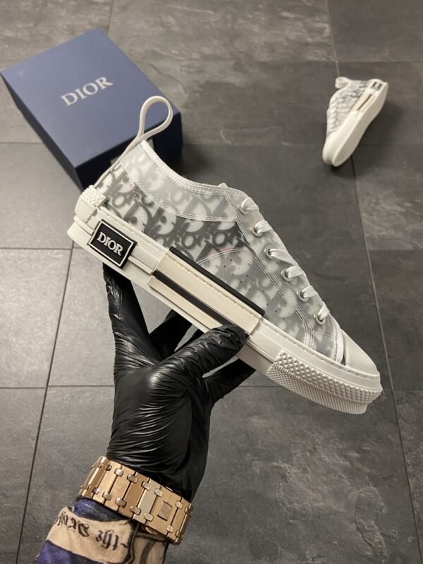 Кеды Dior B23 Low-Top Grey White
