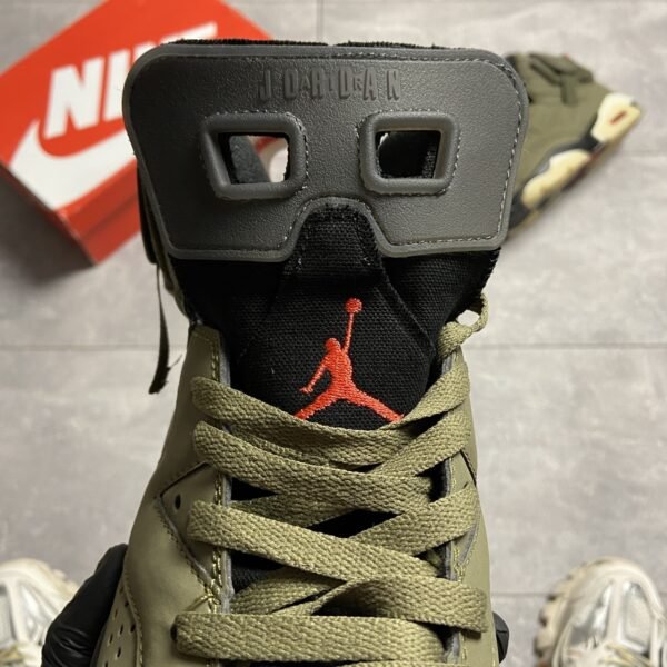 Кроссовки мужские Travis Scott x Nike Air Jordan 6 Retro Green