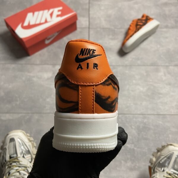 Кроссовки мужские Nike Air Force 1 Low Skeleton Orange
