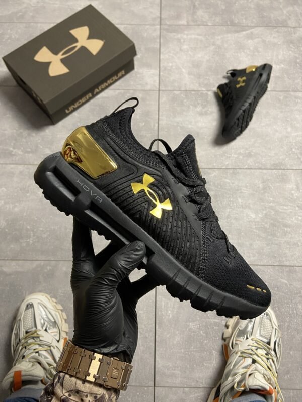 under armour hovr black and gold