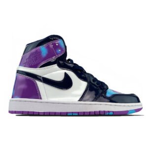 Кроссовки женские Nike Air Jordan 1 Purple White