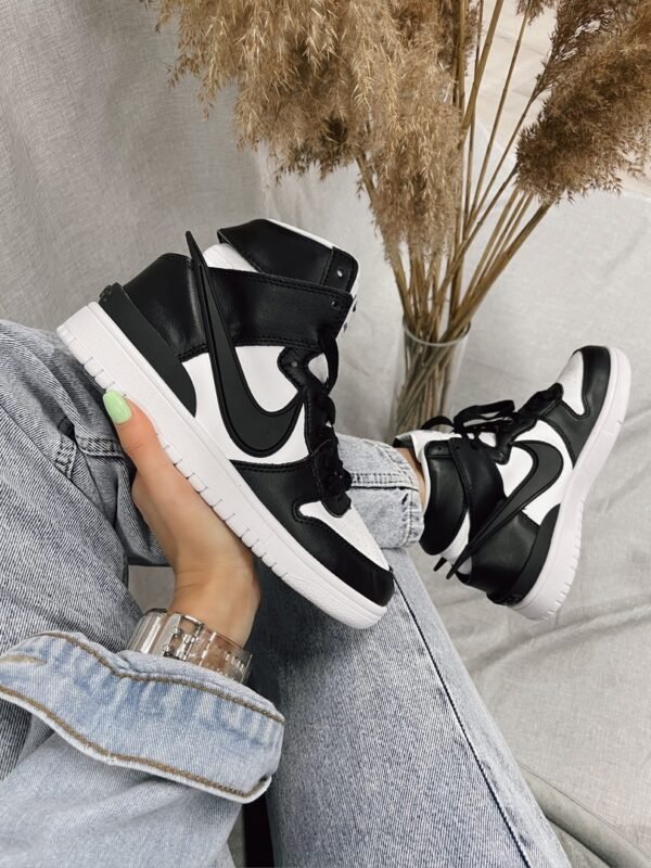 Кроссовки NIKE DUNK X AMBUSH BLACK WHITE