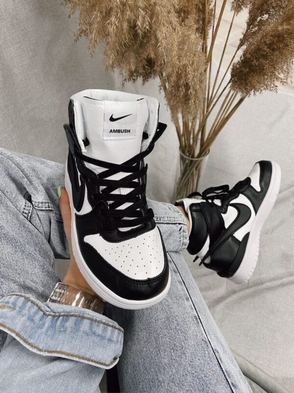 Кроссовки NIKE DUNK X AMBUSH BLACK WHITE