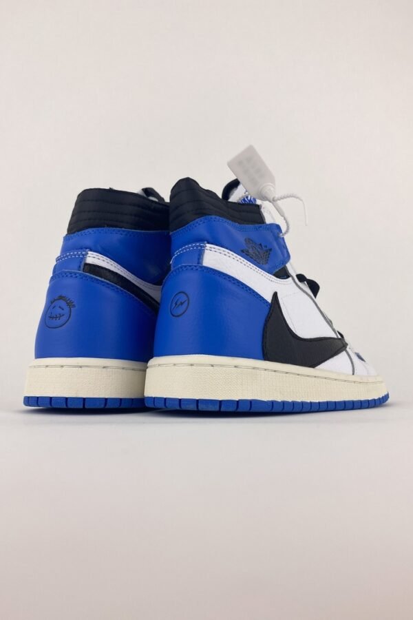 Кроссовки мужские Nike Air Jordan 1 White Blue