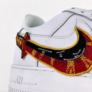 Кроссовки мужские Nike Air Force 1 Low White Fire Red
