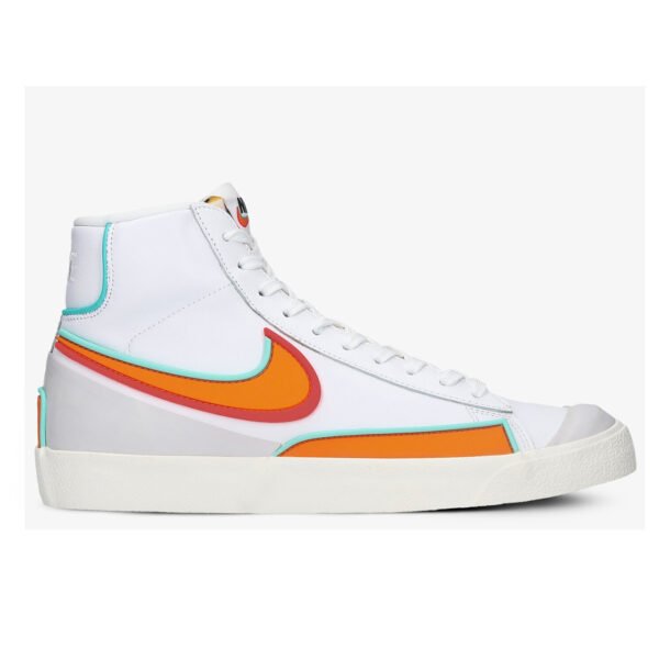 Кроссовки женские Nike Blazer Mid 77 White Orange