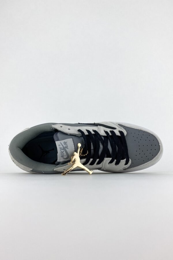 Кроссовки мужские Nike Air Jordan 1 Low Grey Black