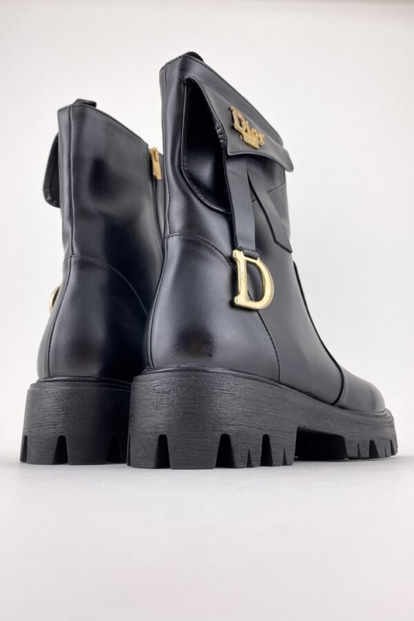 Ботинки женские Dior Boots High-Top Black