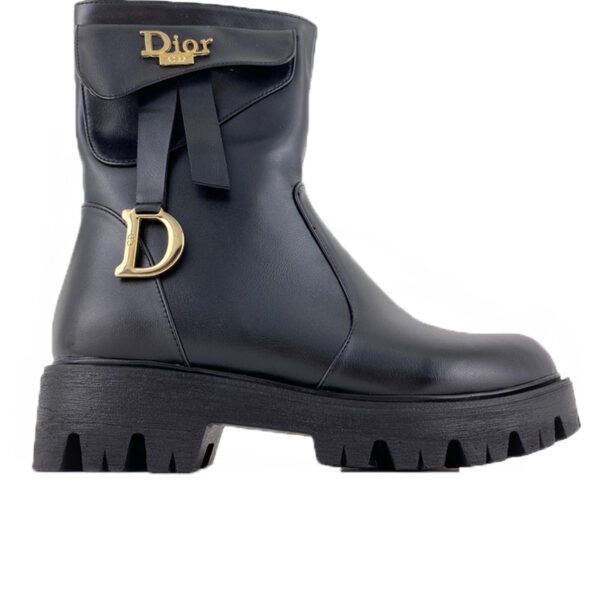 Ботинки женские Dior Boots High-Top Black