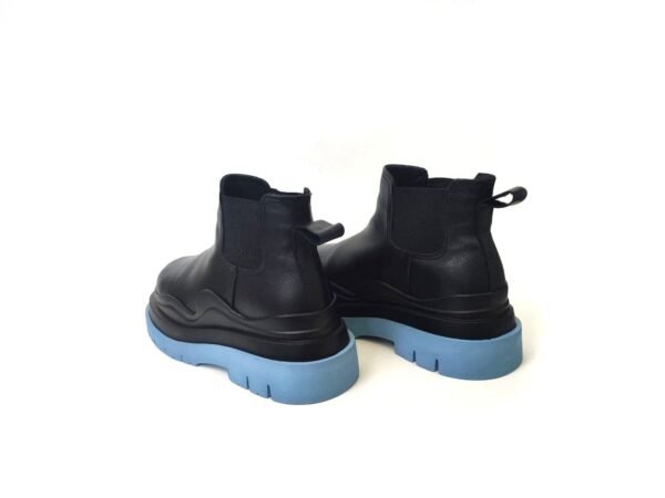 Ботинки женские Bottеga Black Blue