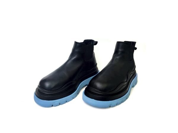 Ботинки женские Bottеga Black Blue