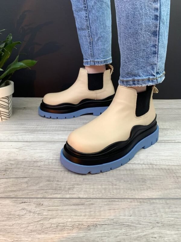 Ботинки женские Bottеga beige