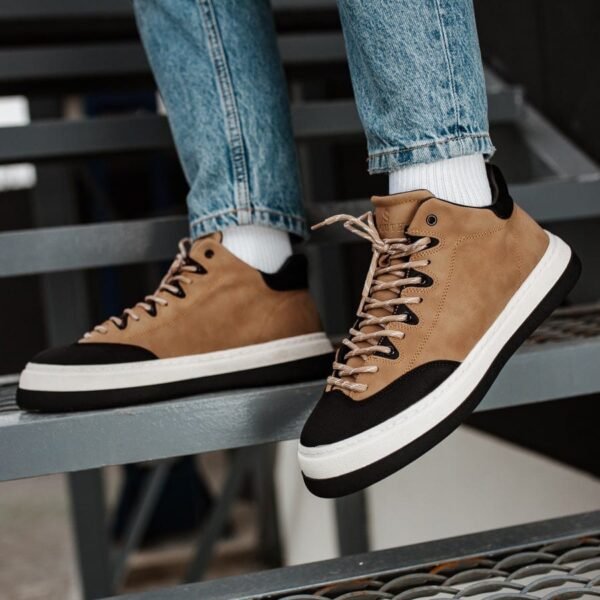 Мужские зимние ботинки South Half black brown