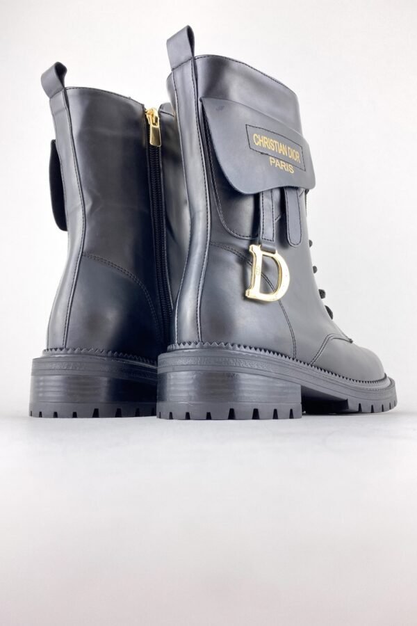 Ботинки женские Christian Dior Boots Black Зимние