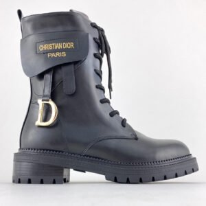 Ботинки женские Christian Dior Boots Black Зимние