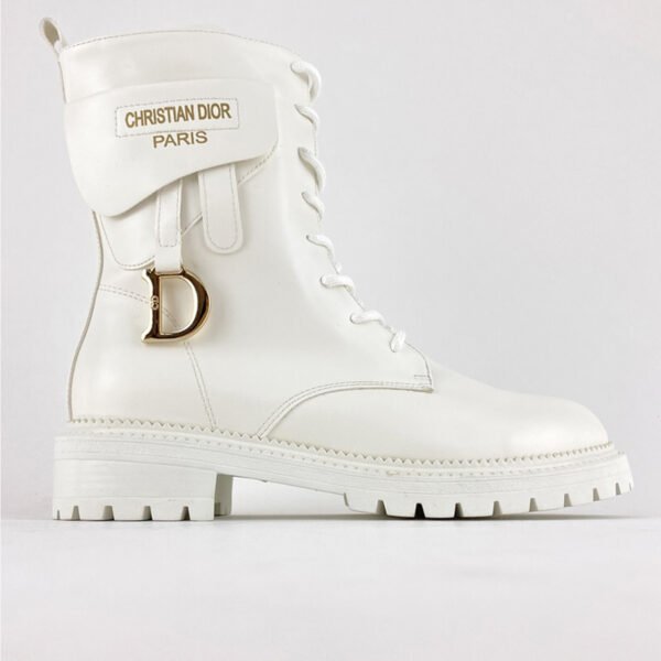 Ботинки женские Christian Dior Boots White Зимние