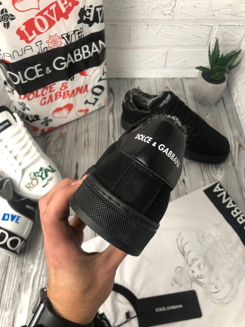 Кроссовки мужские Dolce Gabbana зимние Кроссовки мужские Dolce Gabbana зимние