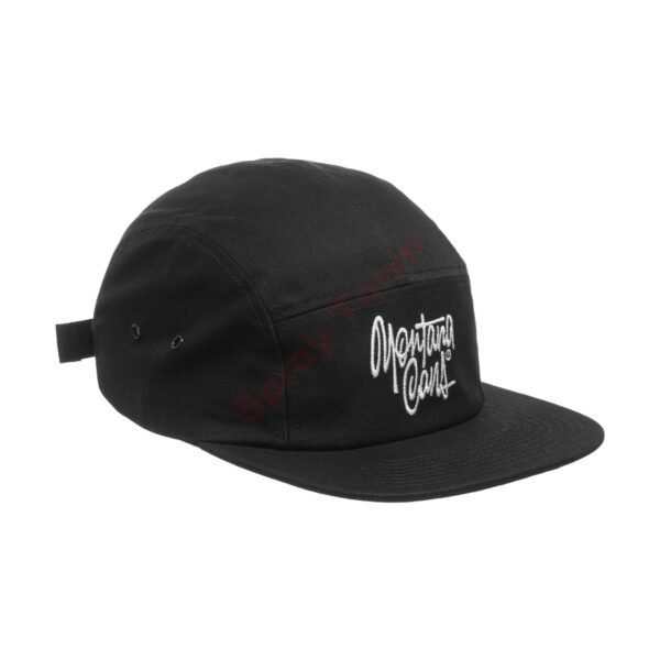 Montana 5-panel Cap Shapiro Tag Black